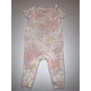 Cat & Jack Infant Tie Dye Romper- 3-6M